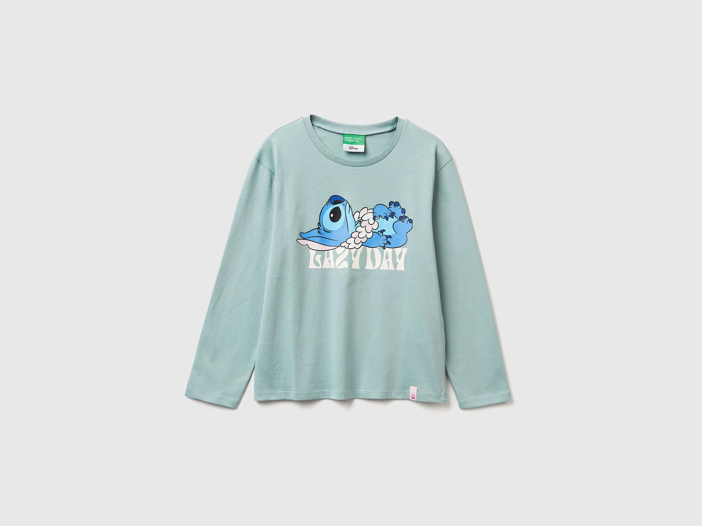 Benetton_Aqua_Lilo &amp; Stitch ©Disney T-Shirt_35RYC10Q7_30V_01