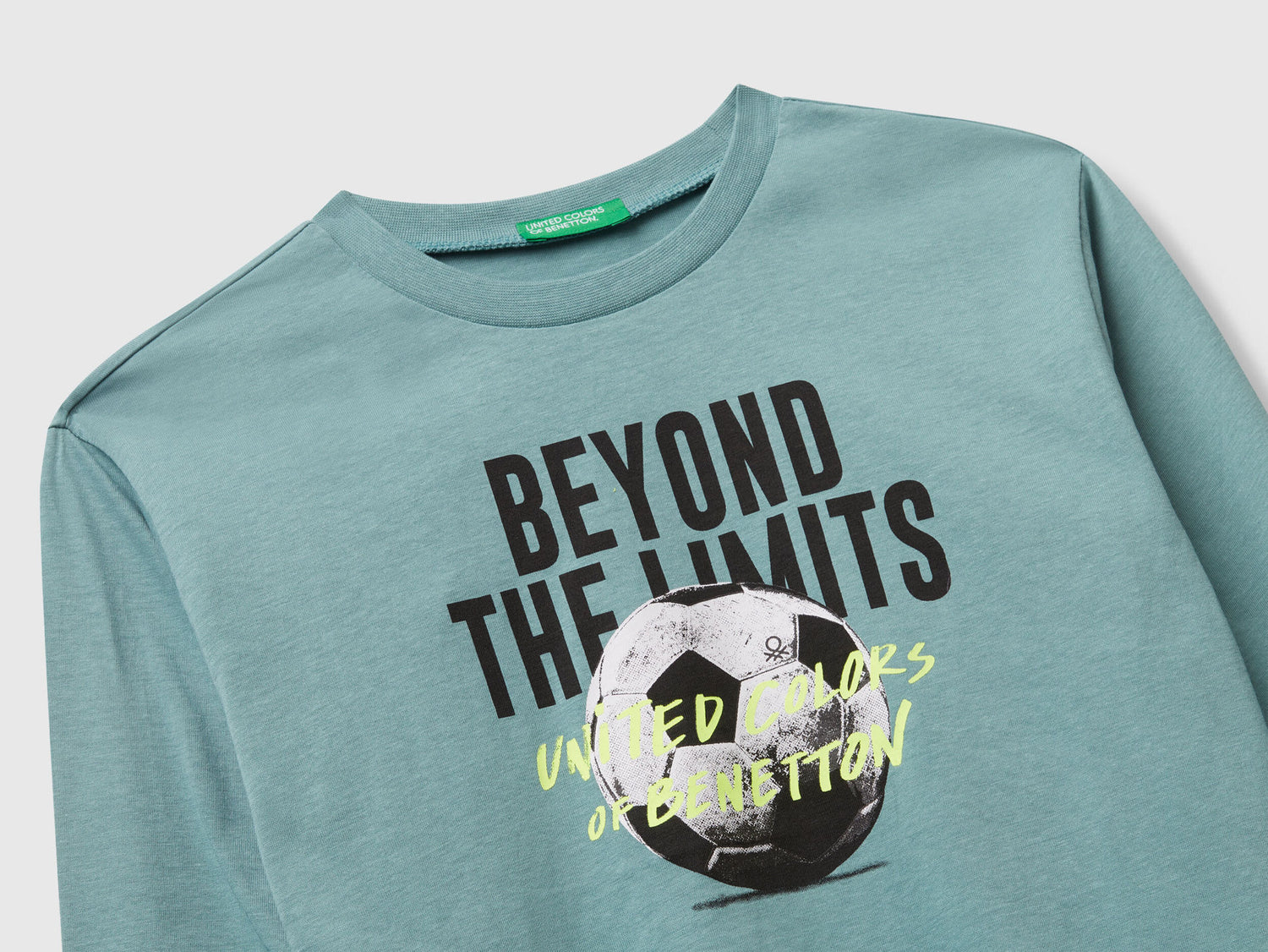 Benetton_Sky Blue_Cotton T-Shirt with Print_35RYC10QQ_33K_03