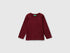 Benetton_Burgundy_Long Sleeve T-Shirt with Print_35RYG10K4_129_01