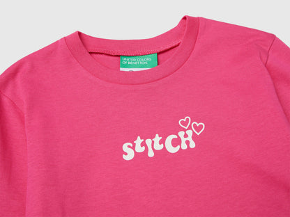 Benetton_Fuchsia_Lilo &amp; Stitch ©Disney T-Shirt_35RYG10KC_1A2_03