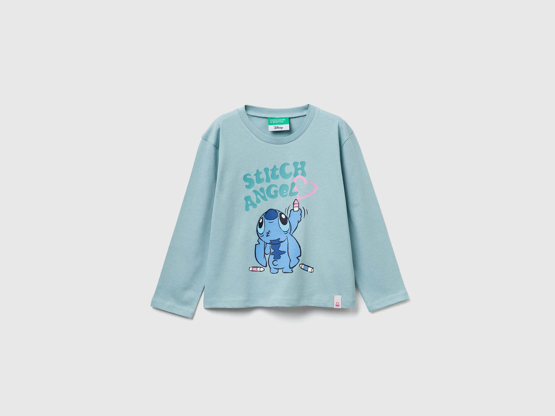 Benetton_Aqua_Lilo & Stitch ©Disney T-Shirt_35RYG10KC_30V_01