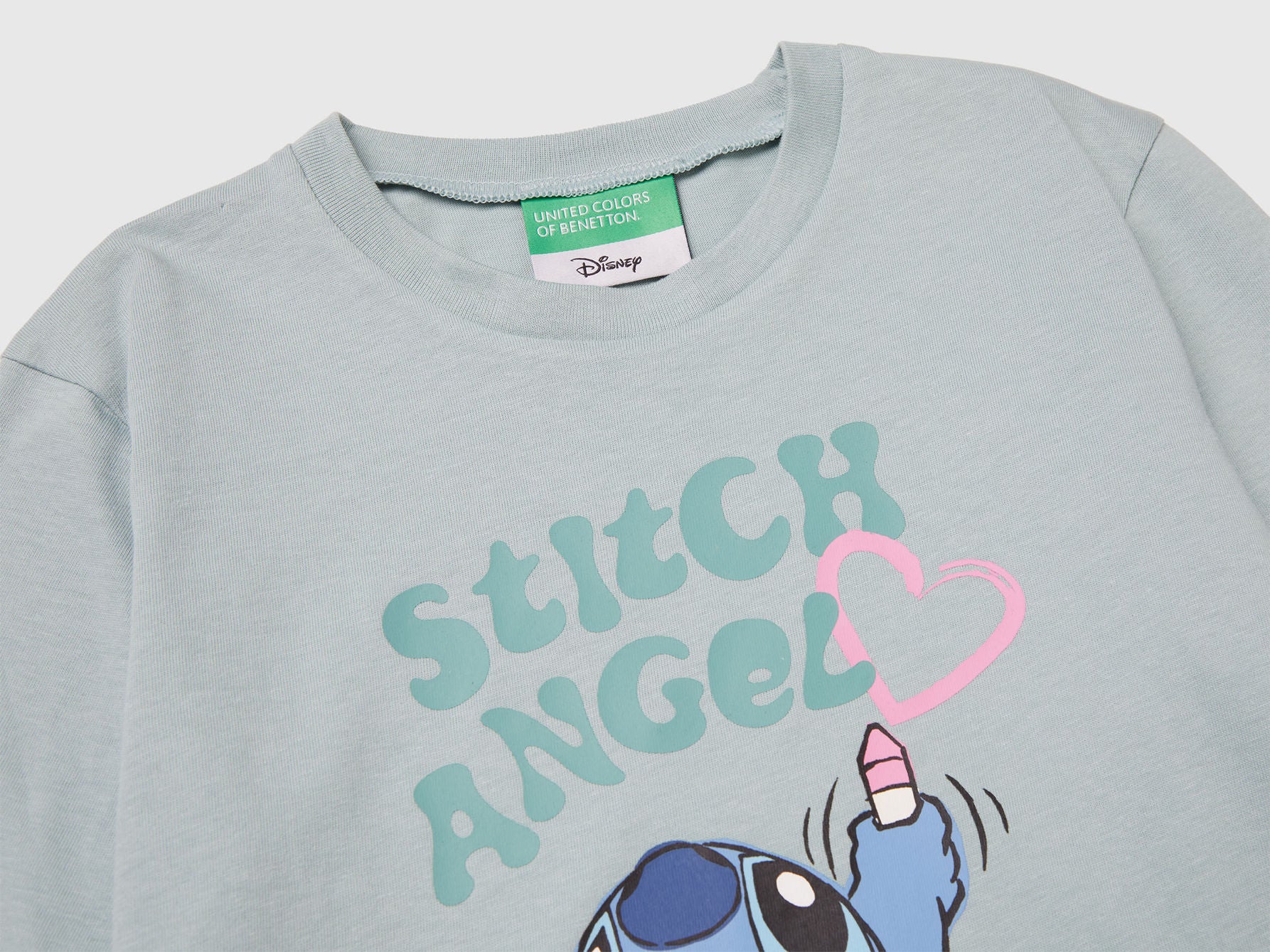 Benetton_Aqua_Lilo &amp; Stitch ©Disney T-Shirt_35RYG10KC_30V_03
