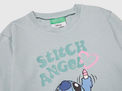 Benetton_Aqua_Lilo &amp; Stitch ©Disney T-Shirt_35RYG10KC_30V_03