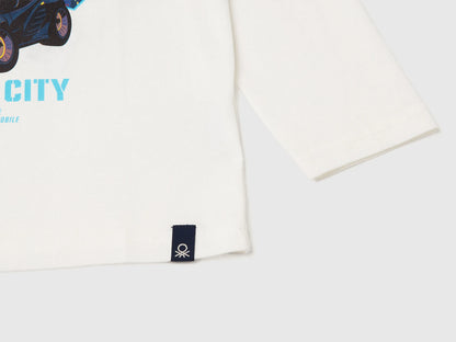 Benetton_Creamy White_T-Shirt Featuring Batwheels ©&amp;ª Dc and Wbei_35RYG10KE_074_03