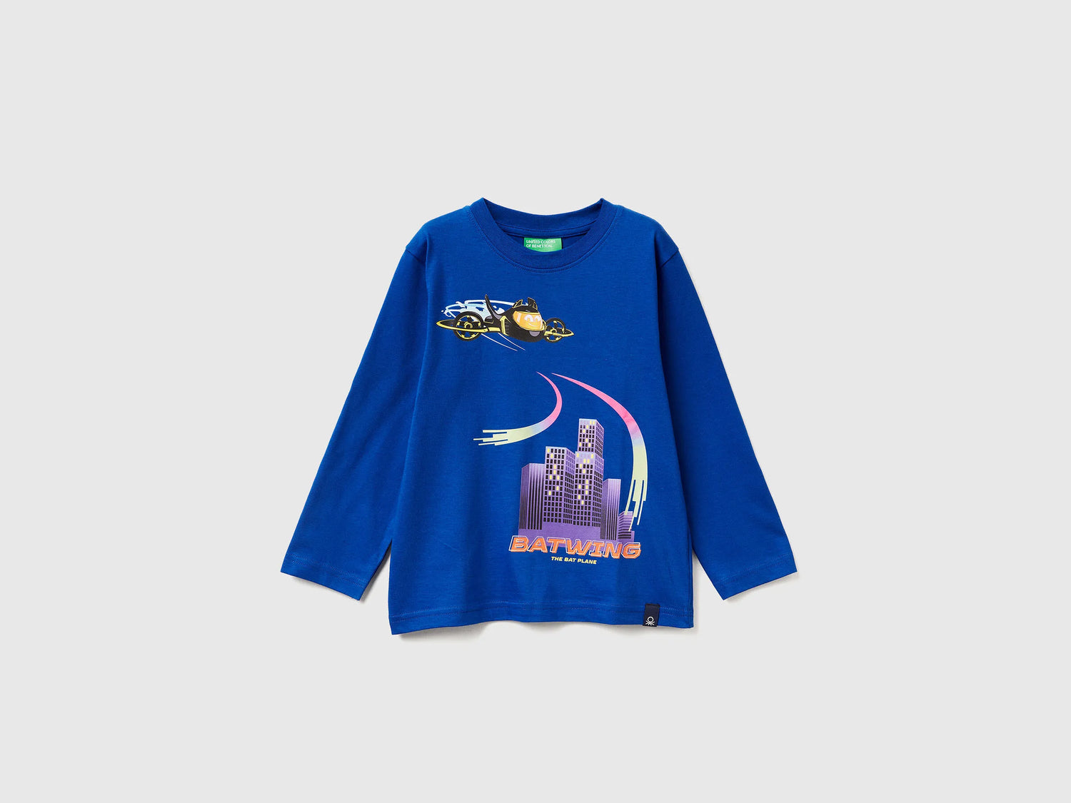 Benetton_Bright Blue_T-Shirt Featuring Batwheels ©&amp;ª Dc and Wbei_35RYG10KE_19R_01
