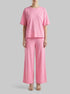 Benetton Pink Women Lightweight Melange Cotton Pyjamas SKU: 35VB3P03P_5K5 Image 00