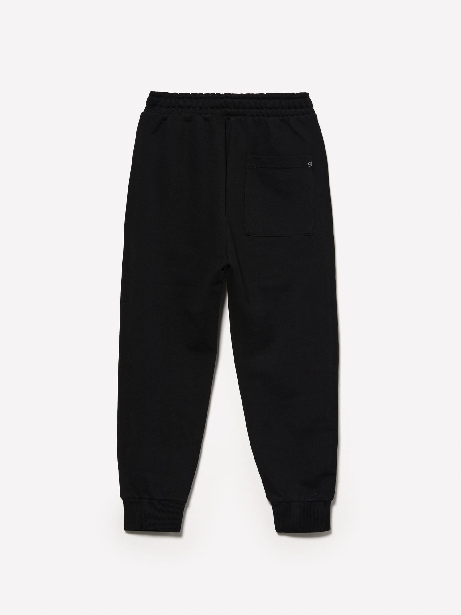 Black Joggers with Lettering Bands_35W6XF01J_100_02