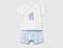 Benetton_Set T-Shirt+Shorts_35ZEAK013_901_01