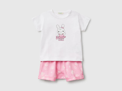 Benetton_Set T-Shirt+Shorts_35ZEAK013_903_01