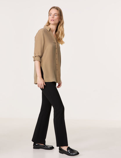 Flowing Blouse With Side Slits_360007-66420_70492_05