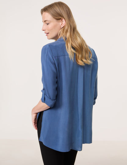 Flowing Blouse With Side Slits_360007-66420_80939_06