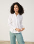 Cotton Blouse with A Decorative Stand-Up Collar_360020-66429_99600_01