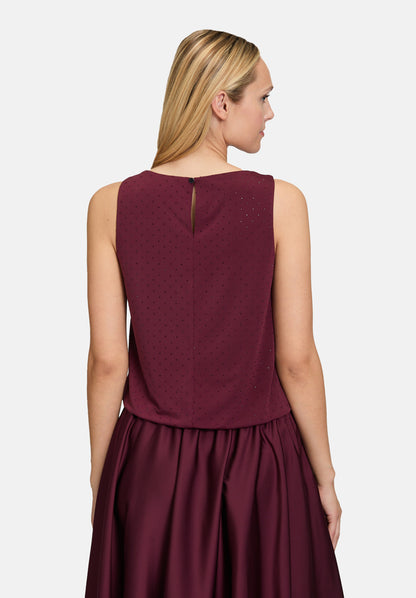 Vera Mont_Deep Dahlia_Blouse Top in Glitter Look_3605-4046_4715_03