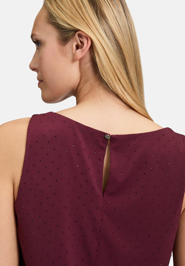 Vera Mont_Deep Dahlia_Blouse Top in Glitter Look_3605-4046_4715_07