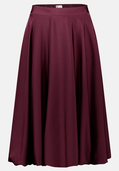 Vera Mont_Deep Dahlia_Balloon Skirt with Elastic Waistband_3610-4262_4715_05