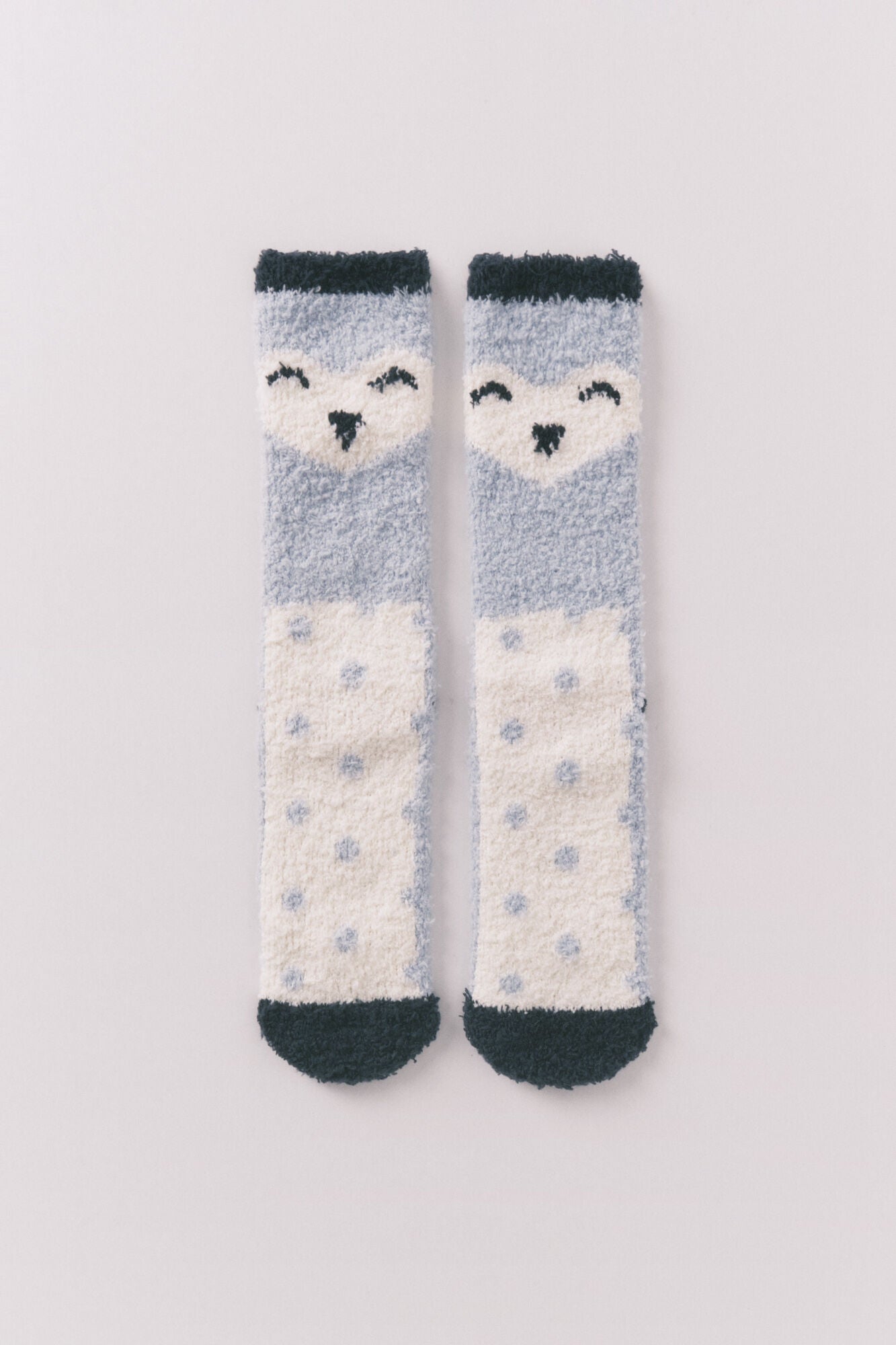 Women Secret_Multi-Color_Medium Blue Bird Long Socks_3612457_12_01