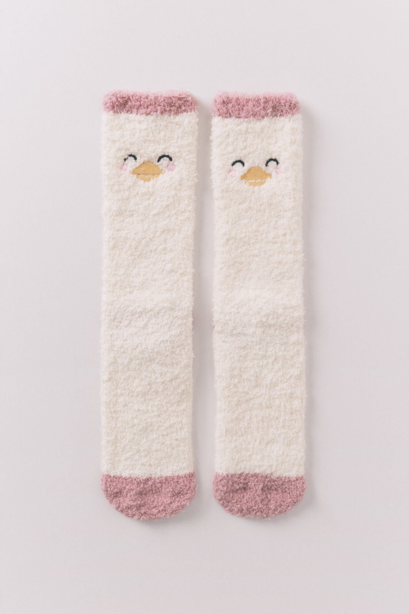 Women Secret_Multi-Color_Beige Duck Long Socks_3612458_34_01