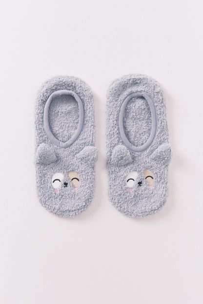 Women Secret_Medium Blue_Blue Dog Slip-On Socks_3612459_12_03