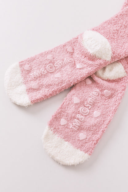 Women Secret_Multi-Color_Pink Smiley Long Socks_3612460_71_03