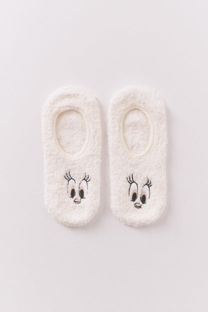 Women Secret_Tan_Beige Socks Slip-On Socks_3612462_34_03