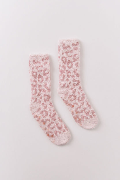 Women Secret_Pink_Pink Leopard Long Socks_3612470_71_01