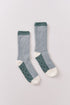 Women Secret_Green_Long Blue Socks_3612471_27_01