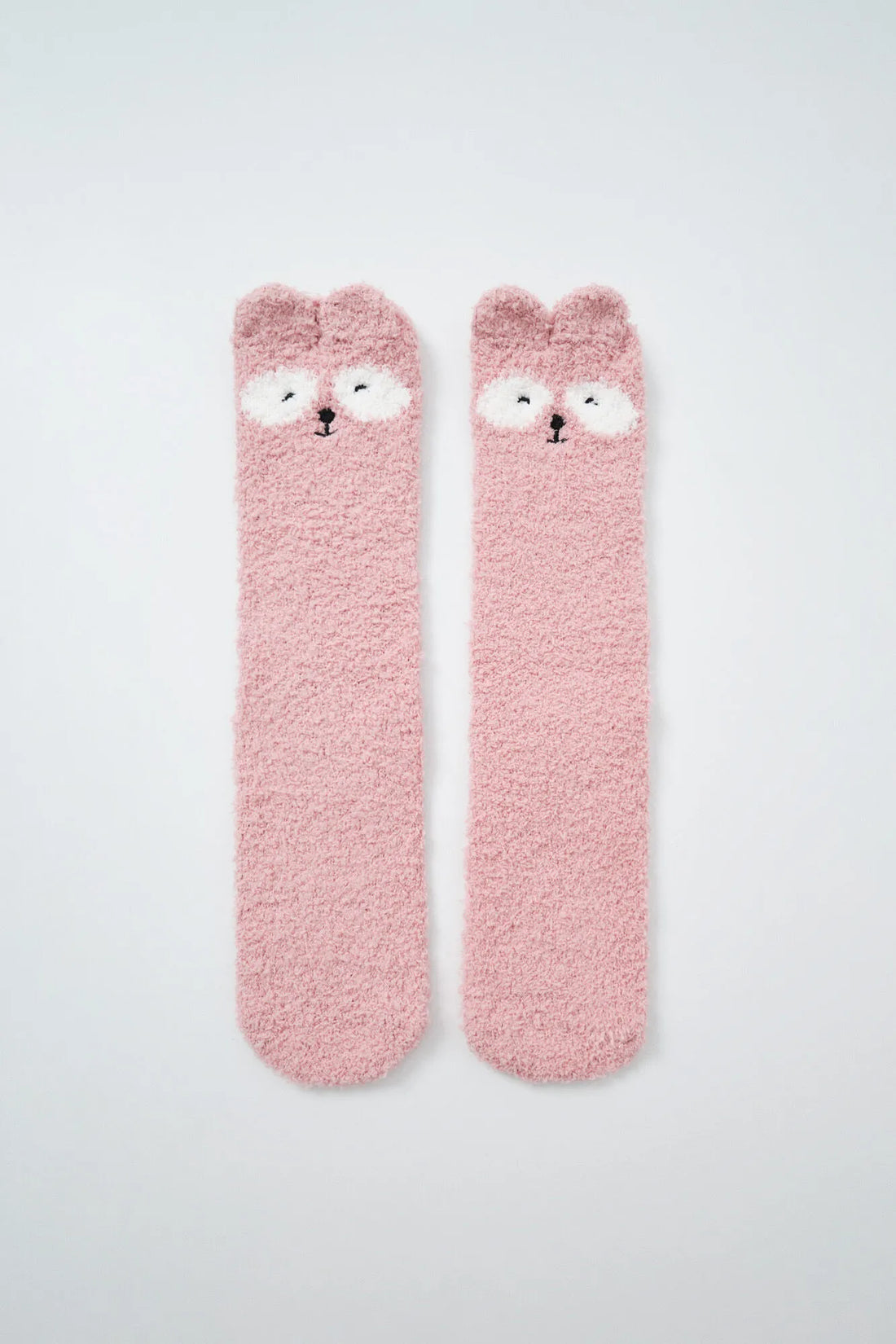 Women Secret Pink Women Pink Long Dog Socks SKU: 3614774_71 Image 01