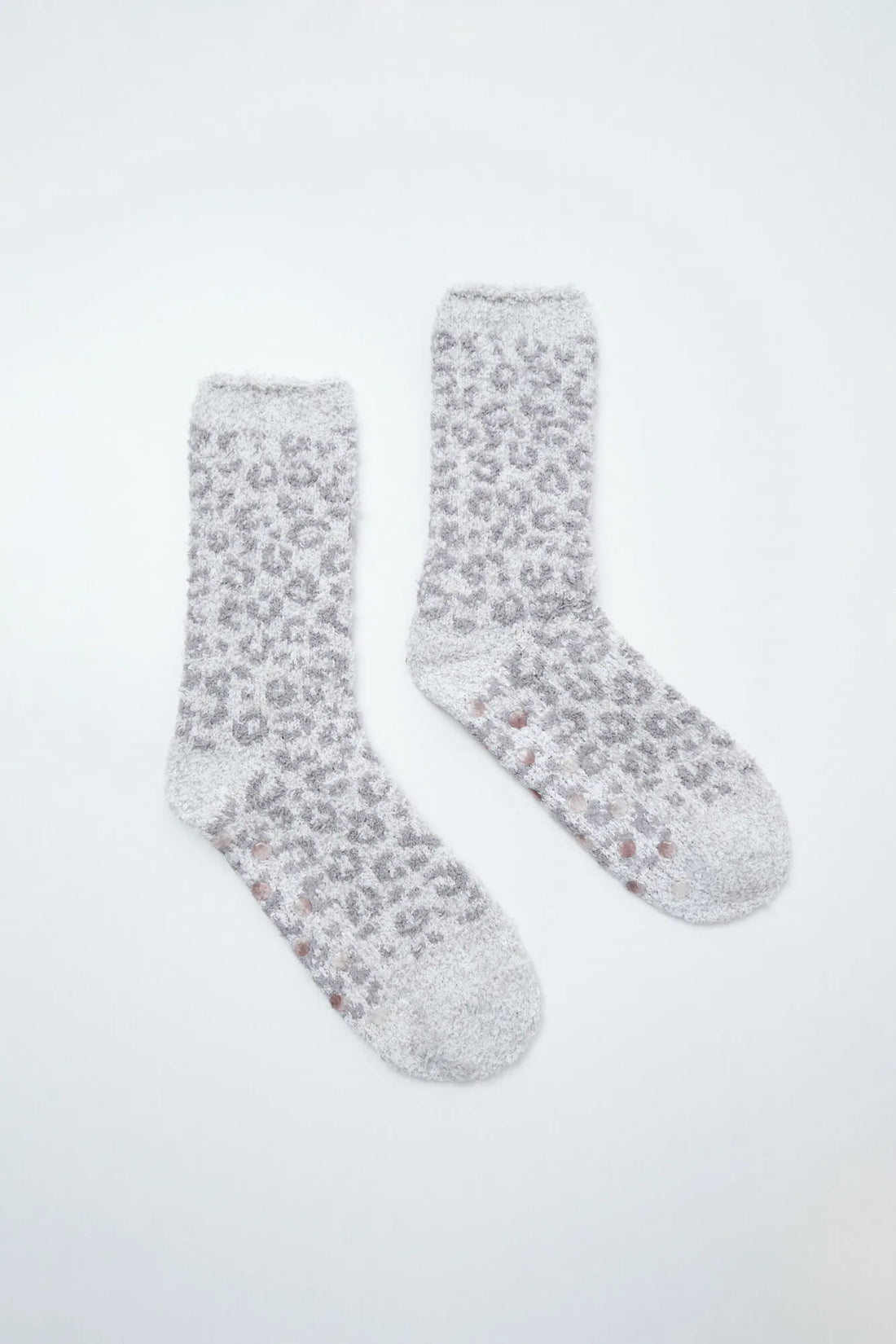 Women Secret Medium Grey Women Grey Animal Print Long Socks SKU: 3614780_46 Image 01