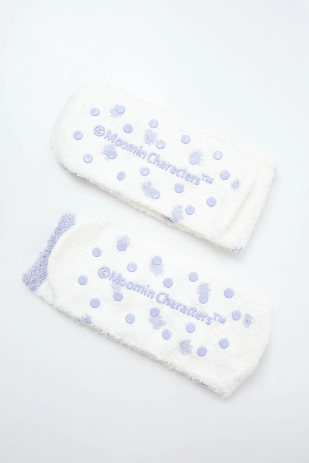 Women Secret Beige Women Lilac Polka-Dots Print Long Socks SKU: 3614794_50 Image 04