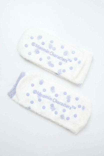 Women Secret Beige Women Lilac Polka-Dots Print Long Socks SKU: 3614794_50 Image 04