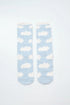 Women Secret Medium Blue Women Blue Snoopy Print Long Socks SKU: 3614795_14 Image 01