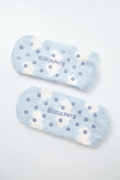 Women Secret Medium Blue Women Blue Snoopy Print Long Socks SKU: 3614795_14 Image 04