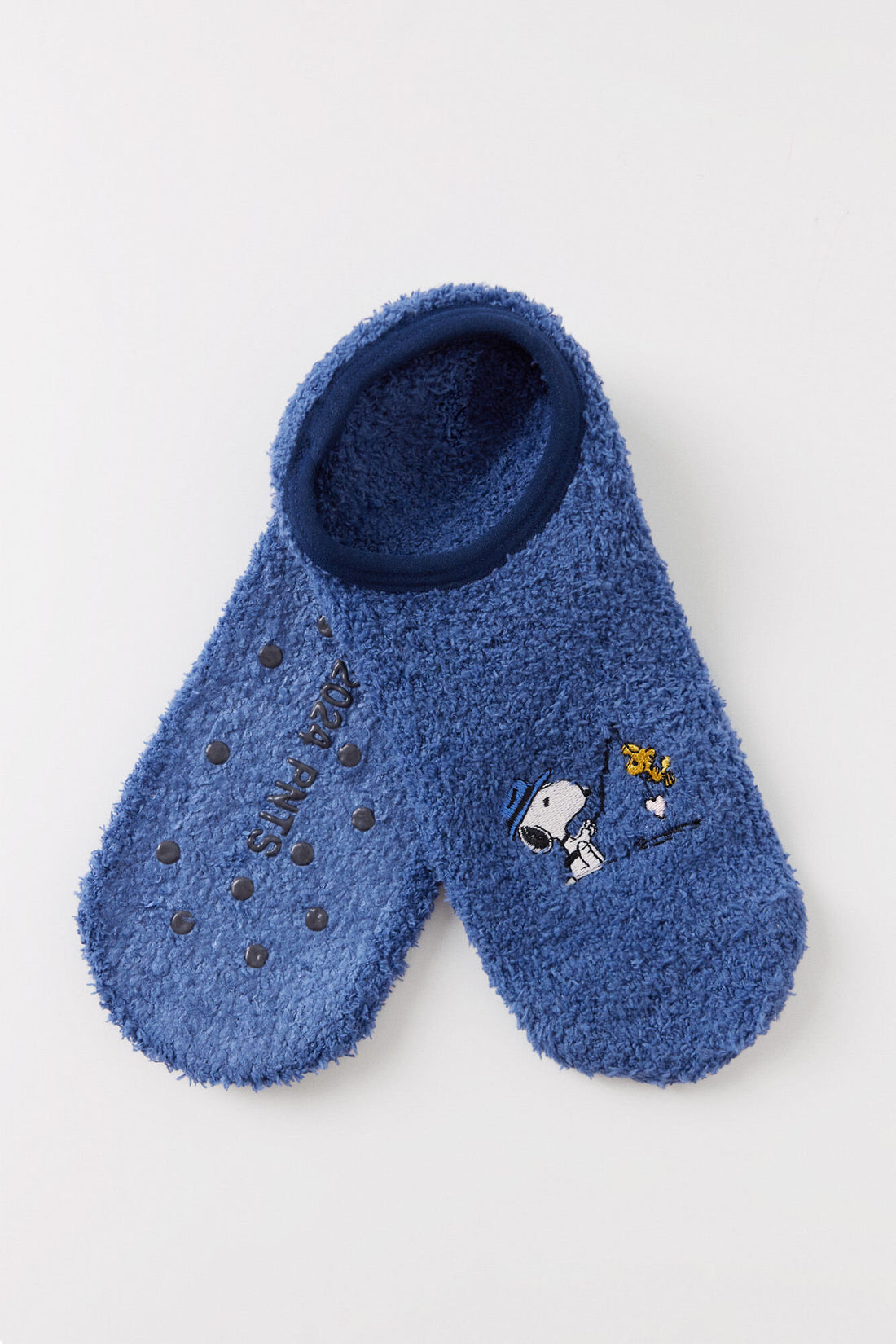 Blue Snoopy Invisible Socks_02