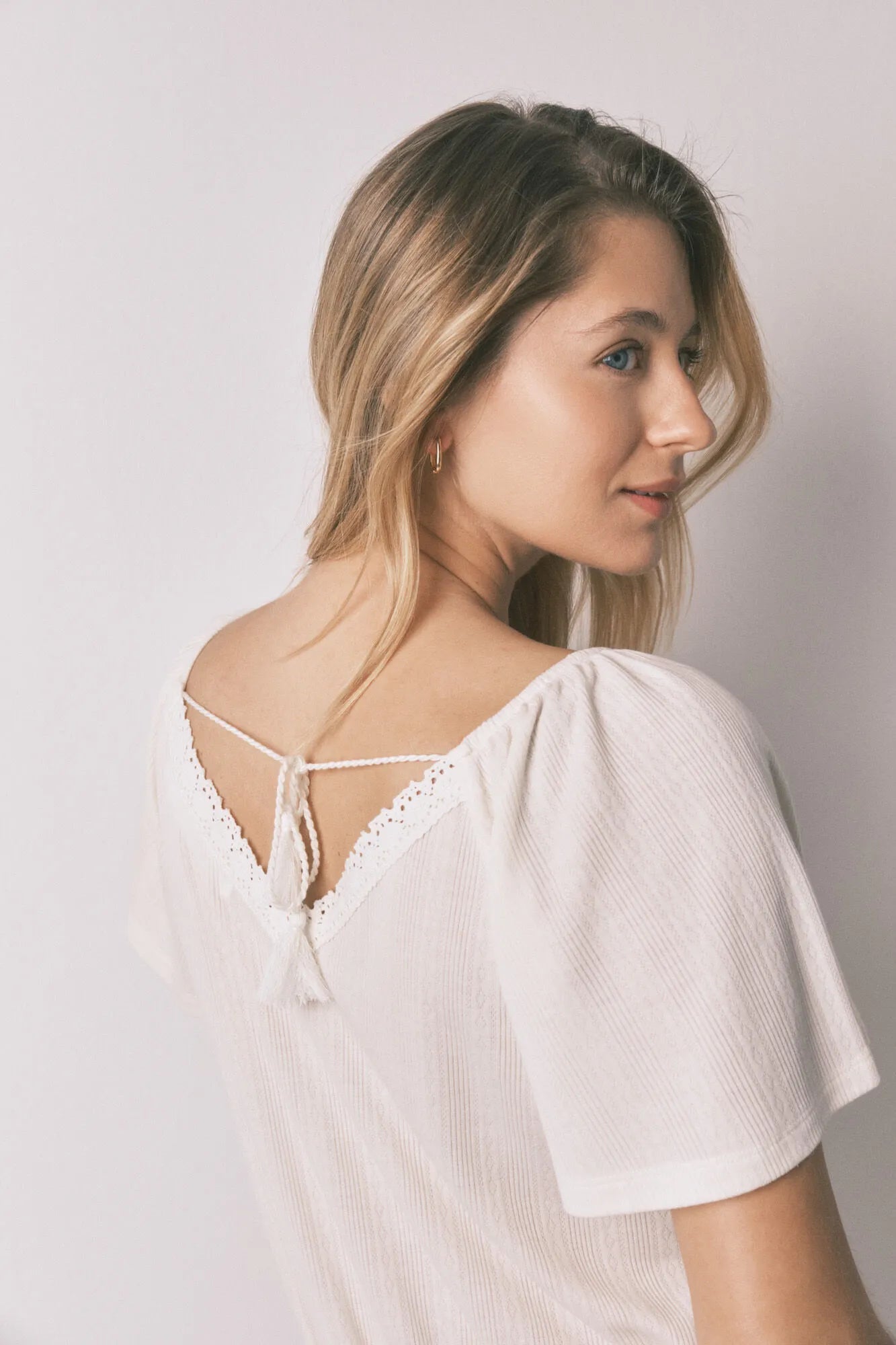 Women Secret_Ivory_White Pointelle Maternity Ruffle Nightgown_3633447_96_05