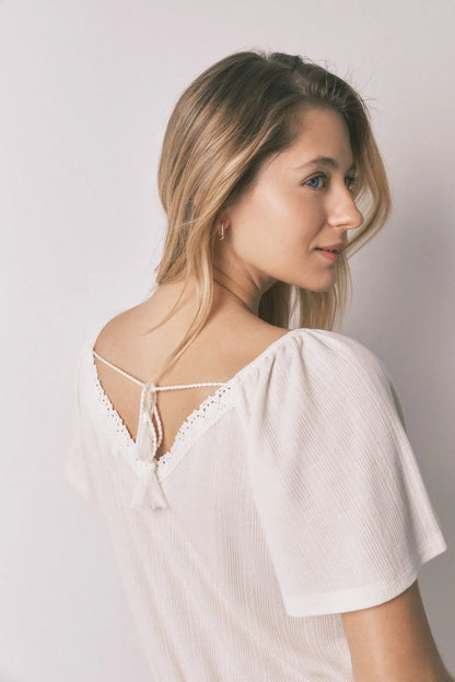 Women Secret_Ivory_White Pointelle Maternity Ruffle Nightgown_3633447_96_05