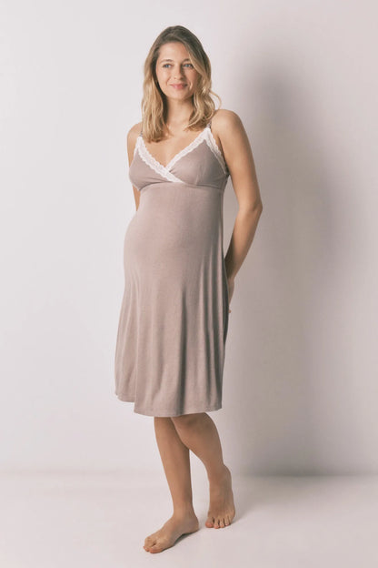 Women Secret_Tan_Lace Straps "Maternity" Nightgown_3633448_35_03
