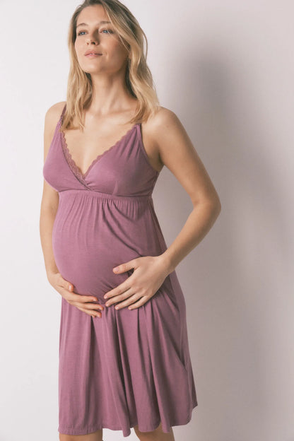 Women Secret_Pink_Pink "Maternity" Straps Nightgown_3633450_72_01