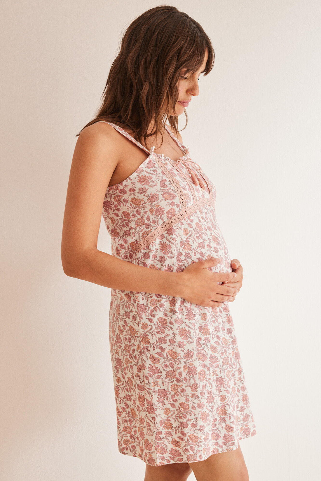 Straps Short Nightdress_3637222_70_04