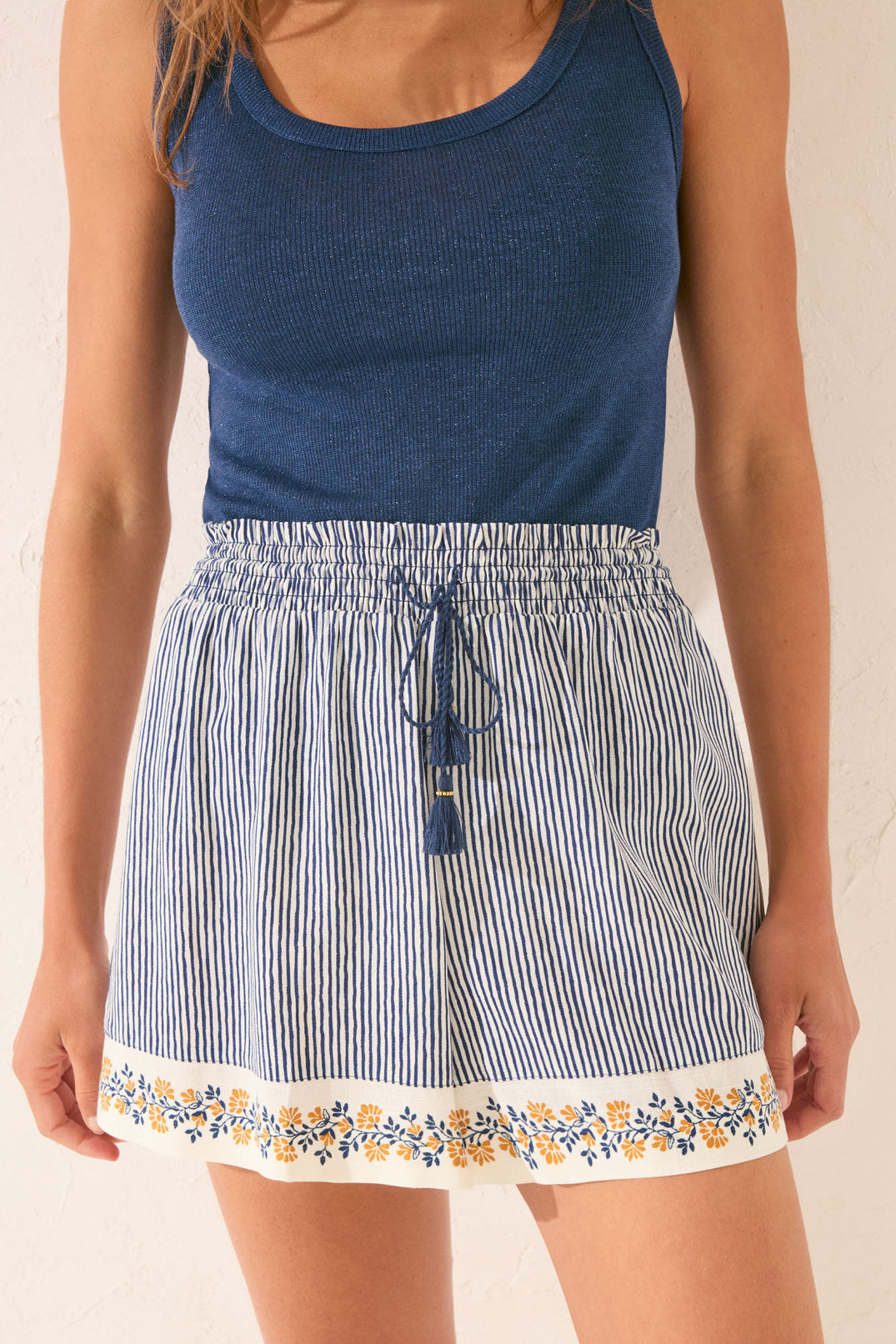 Women Secret_Striped Print Trouser with Borders_3702237_19_03