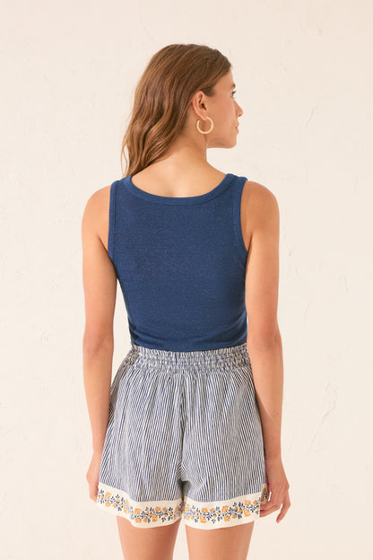 Women Secret_Striped Print Trouser with Borders_3702237_19_04