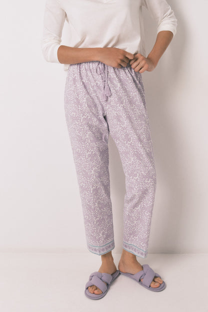 Women Secret_Purple-Lilac_Carrot Long Trouser 100% Cotton Lilac_3702246_76_03