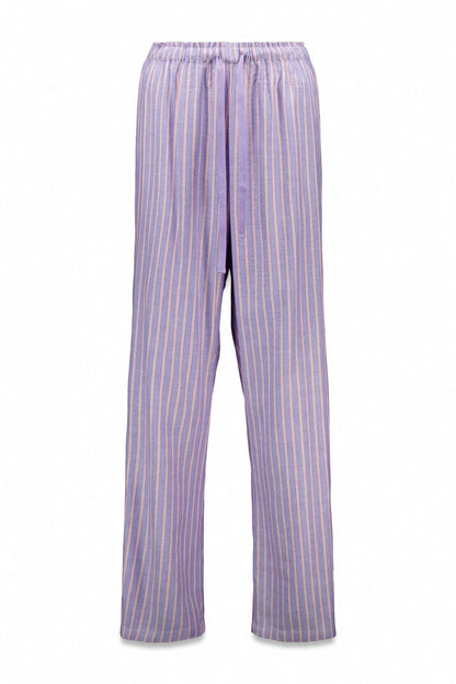 Women Secret_Coral_Long Flannel Trouser with Multicoloured Striped Print_3702251_63_06