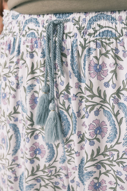 Women Secret_Green_Long Viscose Flower Print Trouser_3702256_23_03