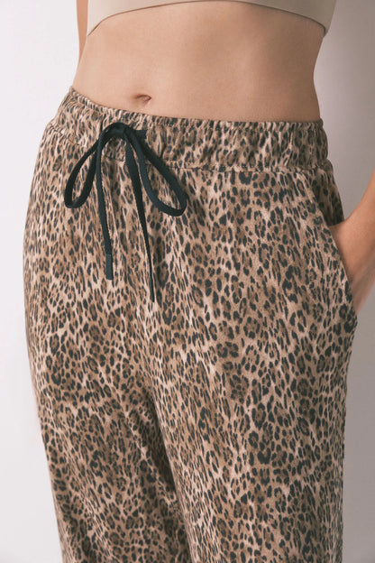 Women Secret_Nude_Brown Carrot Animal Print Long Trouser_3702261_39_04