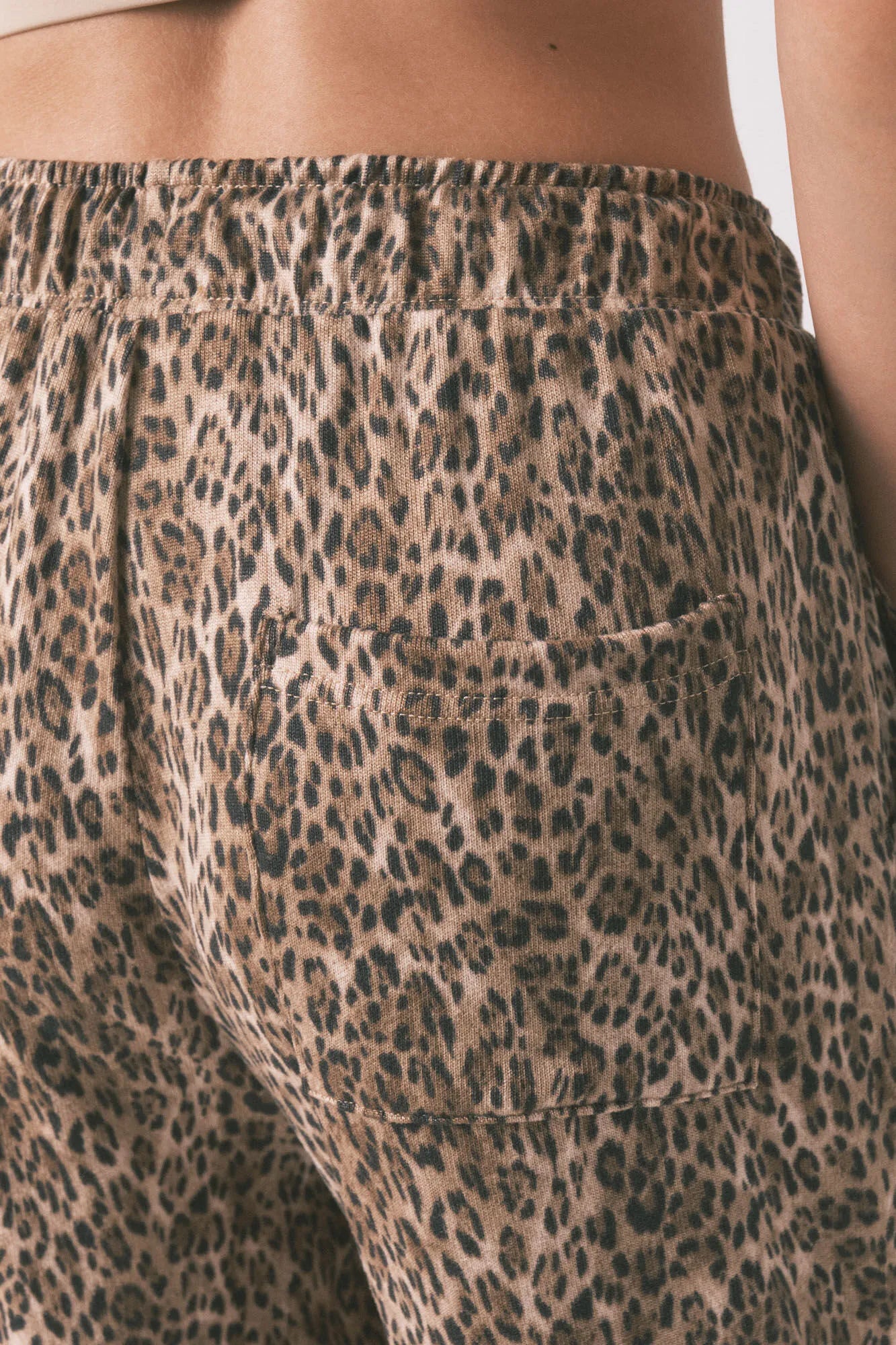 Women Secret_Nude_Brown Carrot Animal Print Long Trouser_3702261_39_05