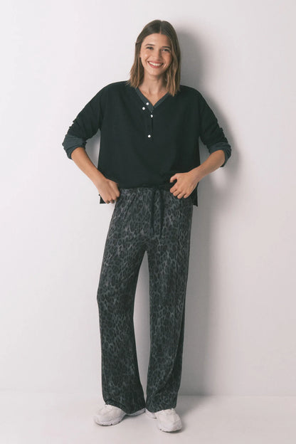 Women Secret_Grey_Long Gray Animal Print Trouser_3702262_47_06