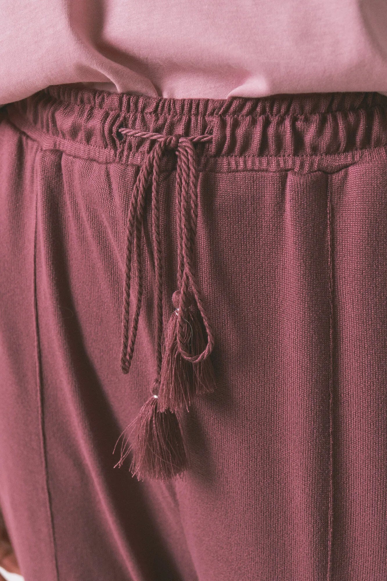 Women Secret_Red_Long Soft Jersey-Knit Maroon Trouser_3702266_68_03