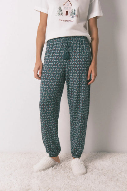 Women Secret_Bottle_Long Jersey-Knit Trouser with Heart Print_3702294_20_03