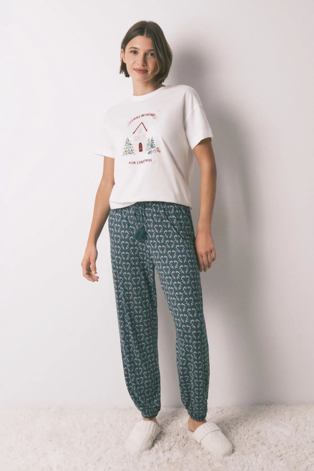 Women Secret_Bottle_Long Jersey-Knit Trouser with Heart Print_3702294_20_05