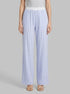 Women Secret_Blue Print_Blue Striped 100% Cotton Long Trousers_3703221_19_00
